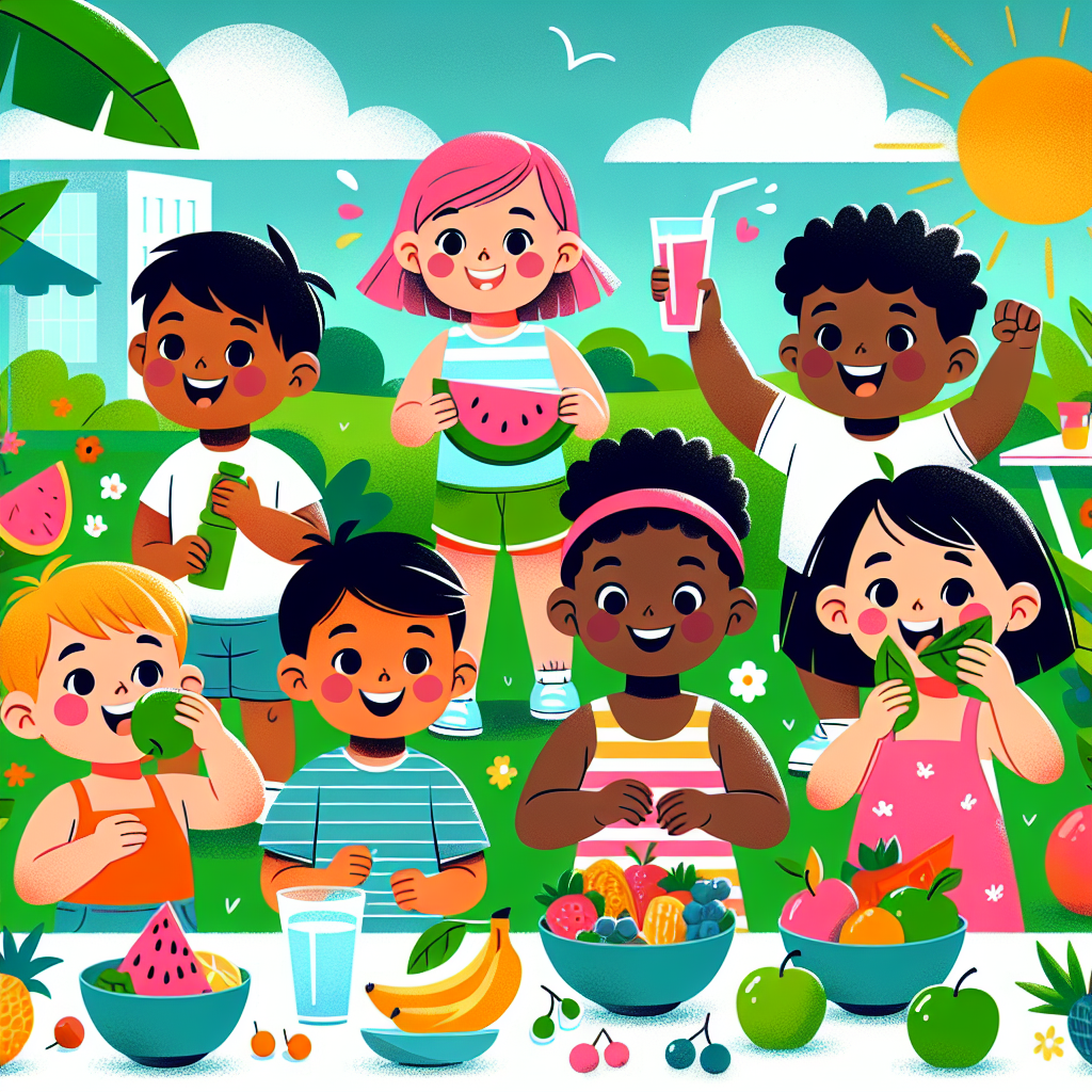 Kreativitas Poster Pola Hidup Sehat untuk Anak-anak yang Mudah Digambar