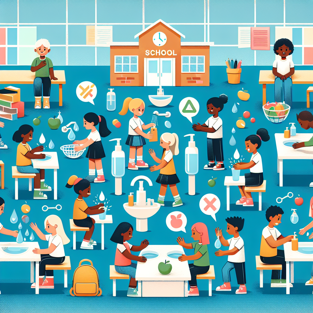 Poster Perilaku Hidup Bersih dan Sehat di Sekolah: Inovasi yang